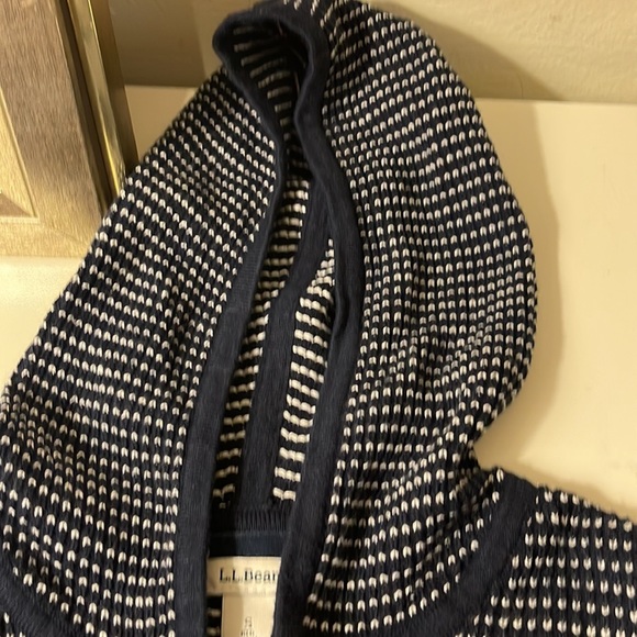 L.L.Bean knitted hoodie Size S - Picture 8 of 10